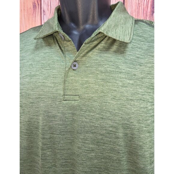 Tommy Bahama IslandZone Green Polo Shirt Large UPF 30 - Picture 3 of 8